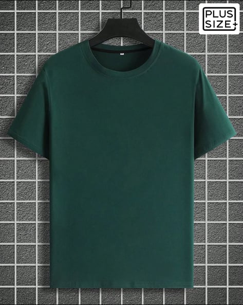 Short Sleeve Graphic Back Print Crew Tshirt